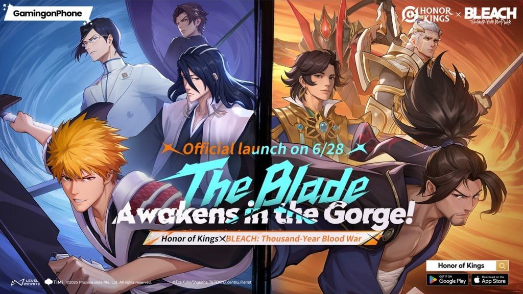 Honor of Kings x Bleach collaboration skins: All skins, prices and availability