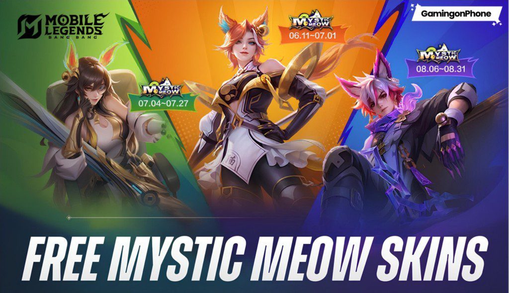 Mobile Legends: Bang Bang Mystic Meow Skins: Here’s how to get all three skins for free in MLBB