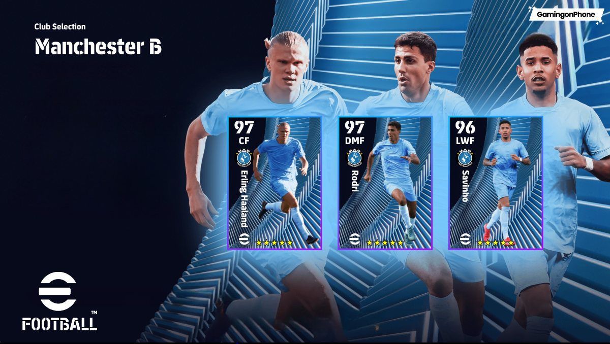eFootball 2025 Manchester B Club Selection pack review