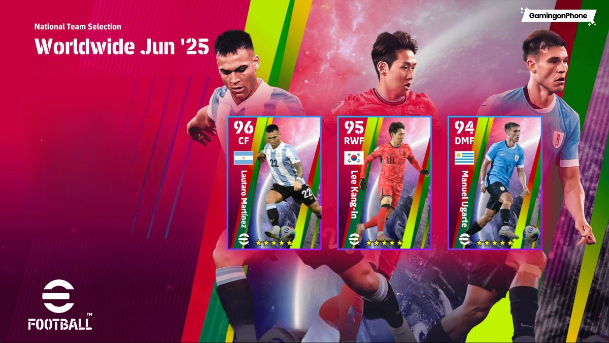 eFootball 2025 National Team Selection Worldwide Jun ’25: Pack Review and Top picks to consider