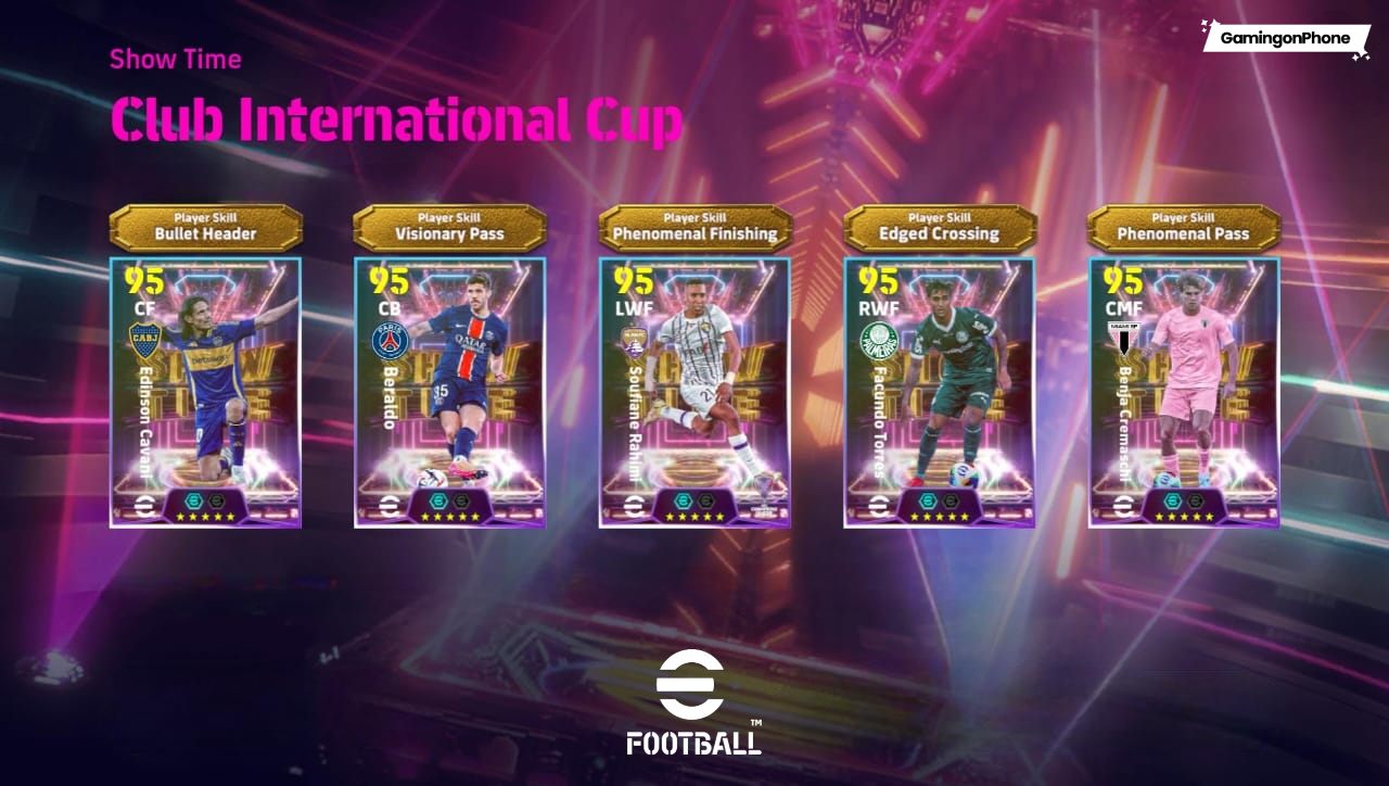eFootball 2025 Show Time Club International Cup Selection Contract Guide