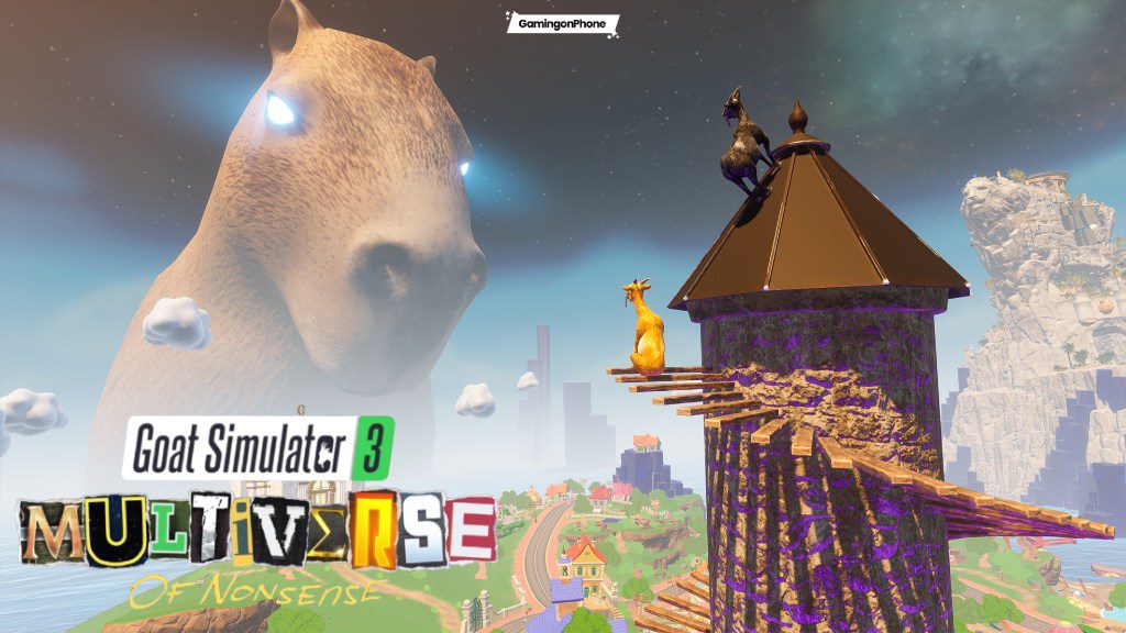 Goat Simulator 3 launches its Multiverse of Nonsense DLC expansion on mobile, bringing delivers dimension-hopping madness
