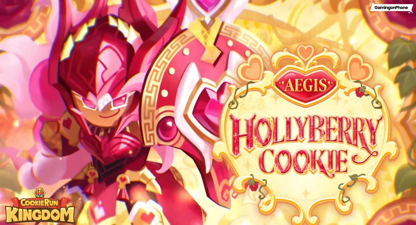 Cookie Run: Kingdom Hollyberry Cookie (Aegis) Guide: How to unlock, Best Toppings, and more