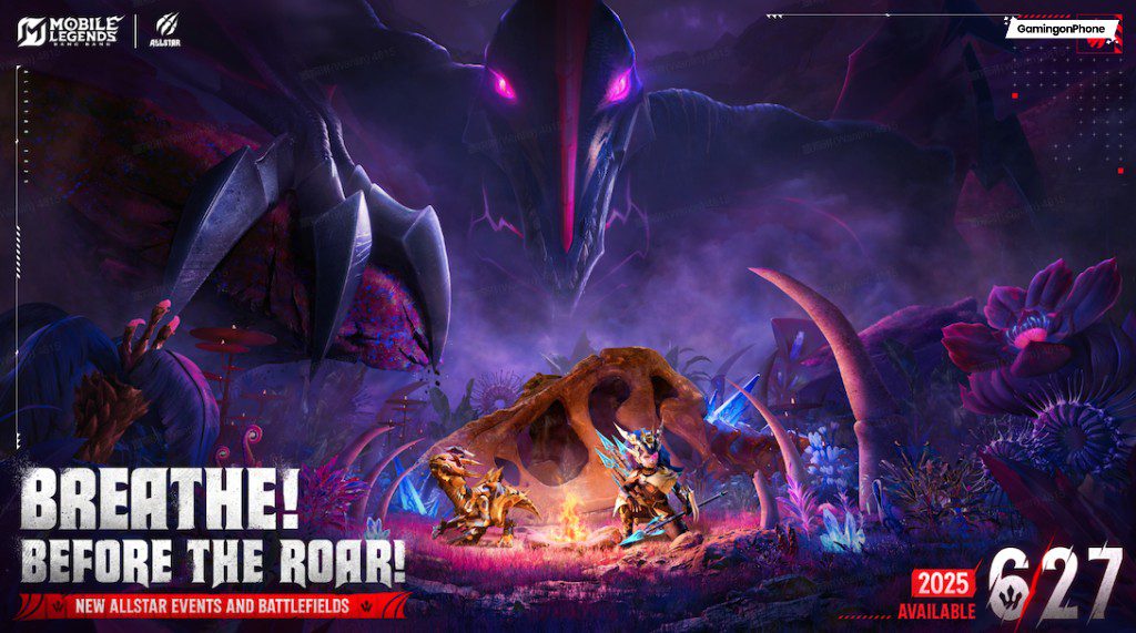 Mobile Legends: Bang Bang ALLSTAR 2025: Dino themed events, most immersive battlefield, Monster Energy collab, and more