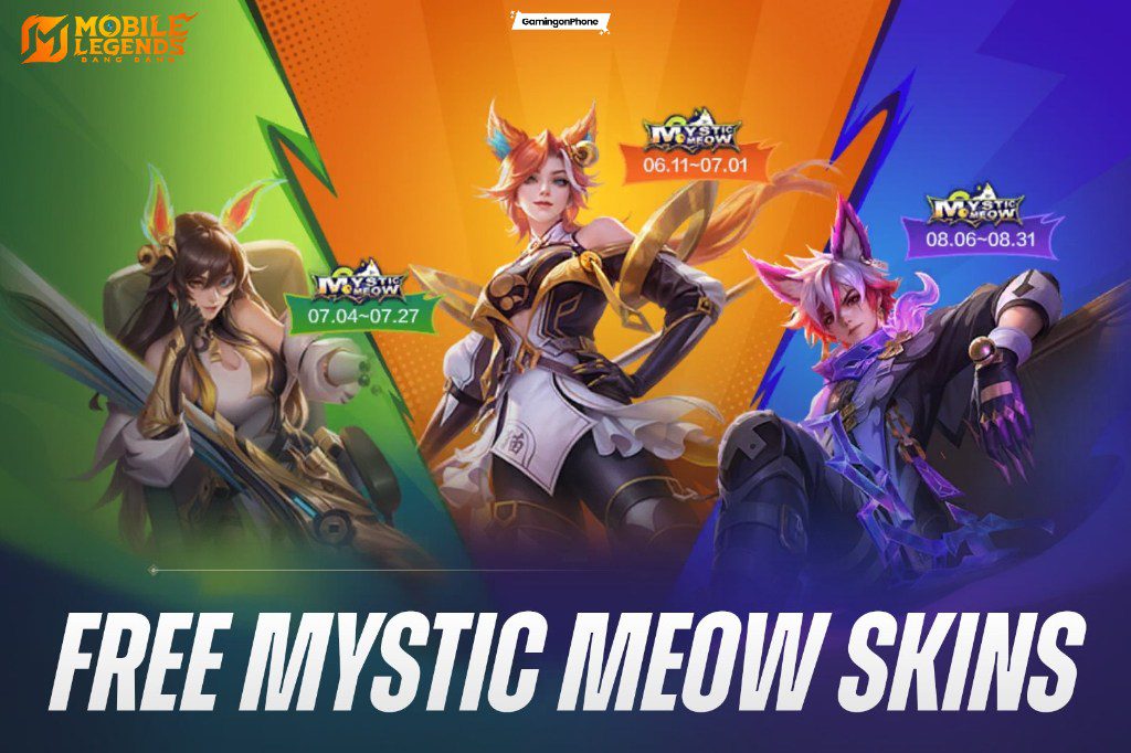 Mobile Legends: Bang Bang Mystic Meow Skins: How to get all three skins for free in MLBB