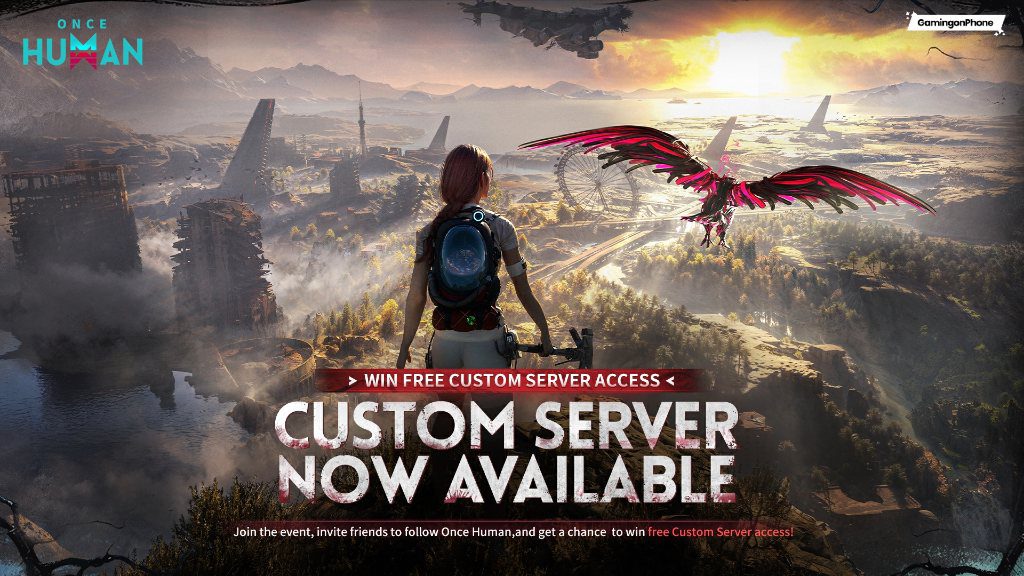 Once Human has introduced Custom Servers and teases Global Version 2.0 showcase date