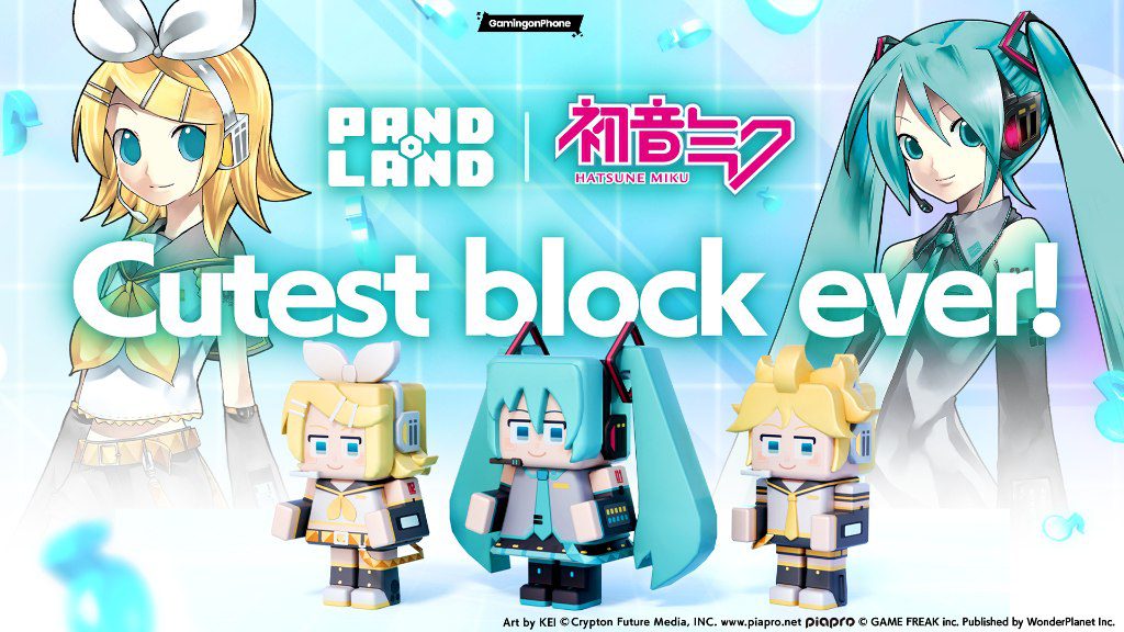 PANDOLAND x Hatsune Miku collaboration brings limited-time characters and battle skills, starting June 26