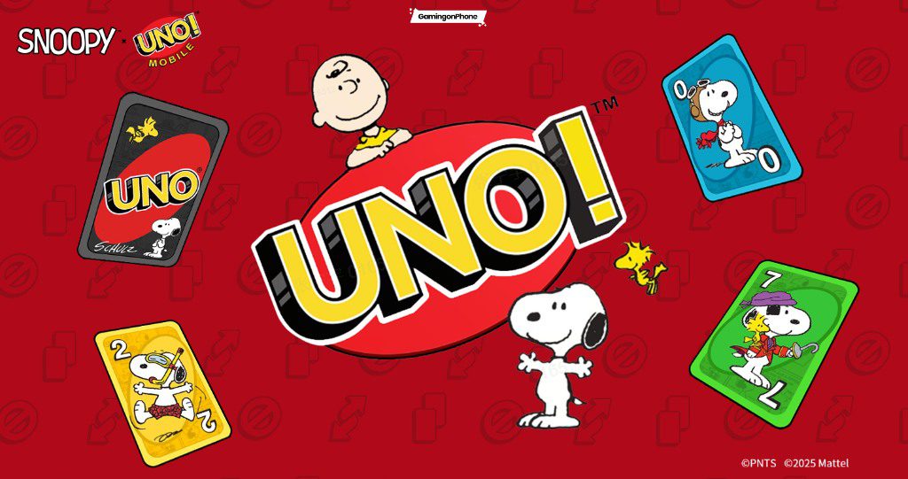 UNO! Mobile x Peanuts collaboration brings Snoopy and Peanuts-themed decks, rewards, and more