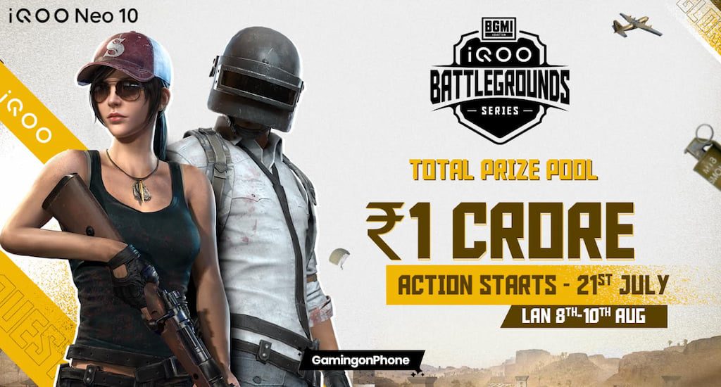 iQOO Battlegrounds Series 2025 is announced with INR 1 crore as the prize pool