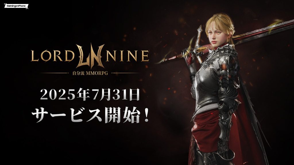 LORDNINE: Infinite Class lets you become the Tenth Lord in a massive world, launching this July on mobile in Japan