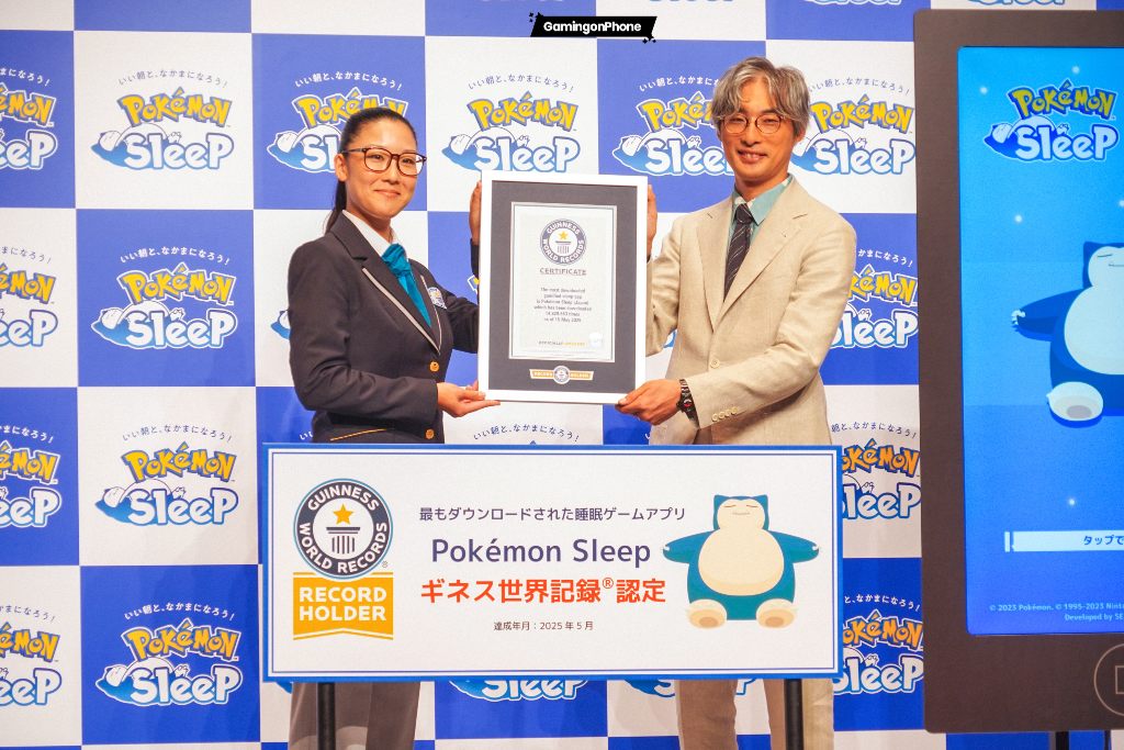 Pokémon Sleep crowned as World’s most downloaded gamified sleep app by Guinness World Records
