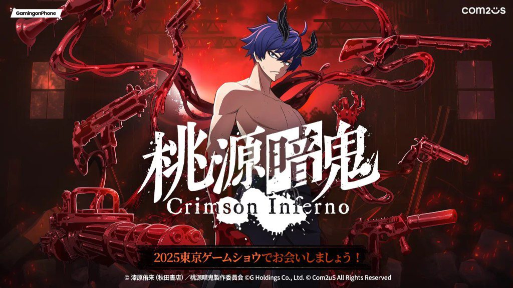 Com2uS announces Tougen Anki Crimson Inferno, RPG based on the hit manga series